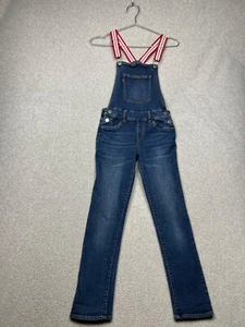 Levi’s Denim Overall Girlfriend Adjustable Shoulder Straps Size 12 Reg Girls - Picture 1 of 12