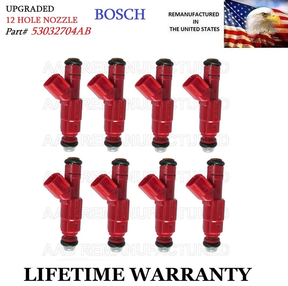 2001-07 DODGE Durango Dakota 4.7L V8 fabricante de equipamento original bico de 12 furos upgrade 8x injetor de combustível - Imagem 1 de 1