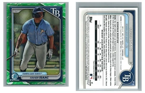 2024 BOWMAN CHROME PROSPECT LUNAR GLOW REFRACTOR BCP-133 XAVIER ISAAC RAYS - Picture 1 of 1