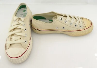 PF Flyers Zapatos Centro Reedición Buey Beige/Tostado Tenis Desajuste Para Mujer 6/6.5 Foto 1 de 4