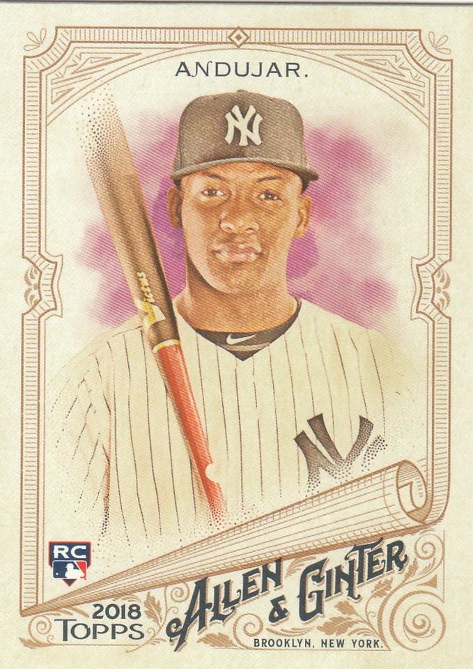 2018 Topps Allen and Ginter Baseball Part 2 Main Set Cards #201 to #350 - Image 1 of 1