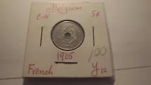 1905 belgische 5 Cent - Bild 1 von 2