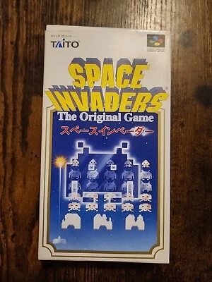 Space Invaders The Original Game - SNES Super Famicon Japanese Game Untested - Image 1 of 4