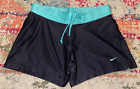 Nike Black and Green Shorts Women's Size S