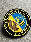 Odznaka / broszka curling club parpan