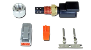 30-2014 AEM Air Temp Sensor Kit PRO DTM-Style 1/8 NPT Male Thread - Picture 1 of 3