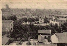 D457 FOTO CARTOLINA LODI PANORAMA LODI 1934