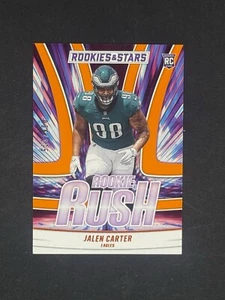 2023 Panini Rookies & Stars - Rookie Rush Orange #RR-8 Jalen Carter /125 (RC) - Picture 1 of 2