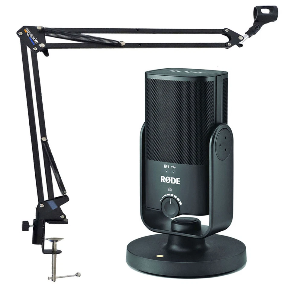 Rode NT-USB MINI USB Mikrofon + NB35 BK Gelenkarm