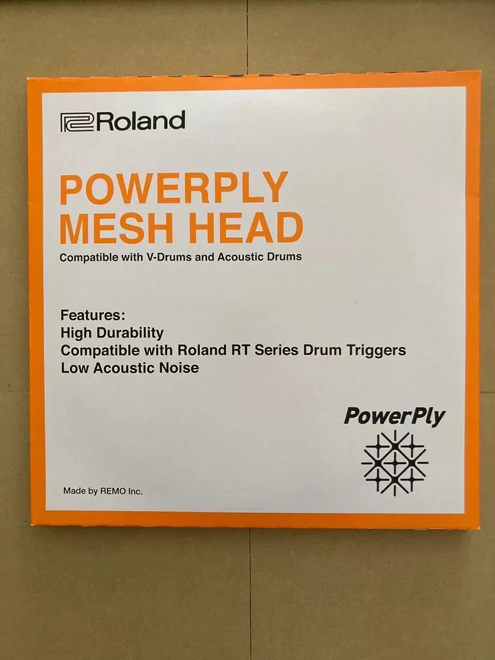 Roland Japan Drums 14-inch Mesh Head PowerPly Acoustic V-Drums MH2-14 - Image 1 of 1
