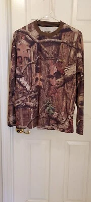 Camisa ROCKY Para Hombres Talla Med Roble Mossy Camuflada Caza Manga Larga Camiseta Usada en Excelente Condición  Foto 1 de 4