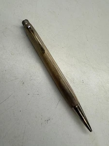 VINTAGE 800 SILVER PROPELLING PENCIL - ENGINE TURNED DESIGN - Picture 1 of 9