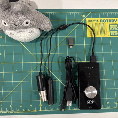 Аудиоинтерфейс студийного качества Apogee ONE для iOS и Mac с кабелями - Изображение 1 из 4