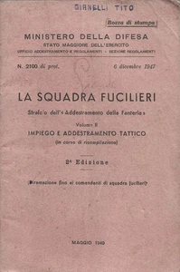 La squadra fucilieri - Ministero della difesa 1949 - Picture 1 of 1