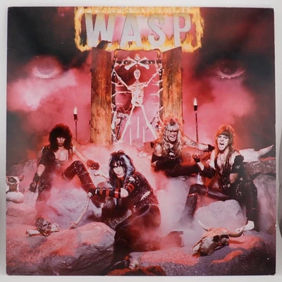 W.A.S.P. WASP Self-Titled CAPITOL LP NM/VG++ 1st press w/insert CLEAN LP-138 Foto 1 de 4