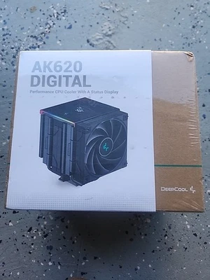 DeepCool AK620 DIGITAL Performance CPU Air Cooler with Status Display FREE SHIP - Image 1 of 2
