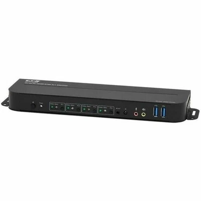 Eaton Tripp Lite Series 4-Port HDMI/USB KVM Switch - 4K 60 Hz, HDR, HDCP 2.2, IR - Image 1 of 4