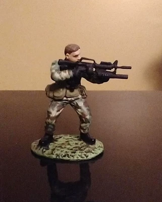 FRONTLINE commando marine France 54mm chumbo - Imagem 1 de 2