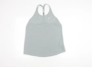 Camiseta sin mangas gris para mujer Nike para gimnasio y yoga - talla L - Imagen 1 de 12