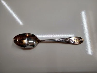 2  Temp-Tations Stainless Steel Old World Floral 7 1/4" Soup Spoon - Image 1 of 4