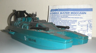 1984 Cobra воды мокасины винтажный G.I. GI Joe 3,75 ARAH Лот *100% Полный ЧИТАЙТЕ* - Изображение 1 из 4