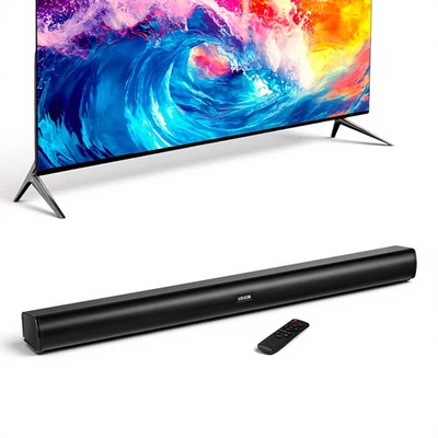Barra de sonido VEVOR para Smart TV 2.1 canales Bluetooth TV barra de sonido con subwoofer Foto 1 de 4