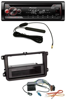 Pioneer CD USB AUX DAB MP3 Autoradio für VW Caddy Golf V VI Jetta ab 03 - Bild 1 von 4