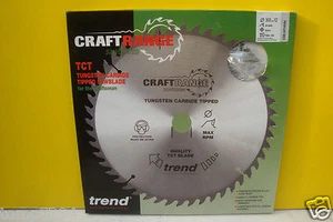 TREND CSB/AP30584   305MM 84T TCT MITRE SAW BLADE ALUMINIUM & PLASTICS - Picture 1 of 1