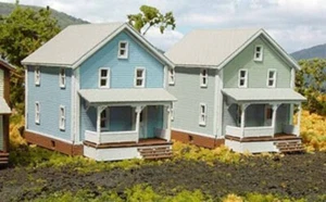 Branchline Laser-Art #806 N Scale Company House Model Kit #2 TWO Pack - Picture 1 of 6
