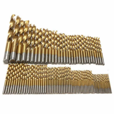 99pcs Stainless Metal Cobalt HSS-Co Steel Drill Bit Set 1.5mm-10mm Titanium