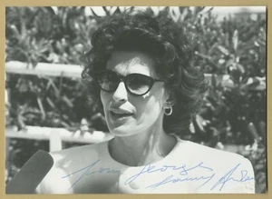 Fanny Ardant - attrice francese - Bella foto autentica firmata - Cannes 1987 - Foto 1 di 1