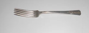 Vintage Vernon Silver Plate Dinner Fork 1939 Romford Flatware - Picture 1 of 3
