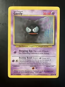 Pokemon WOTC Gastly 50/102 Base Set UNLIMITED Common NM - Bild 1 von 1