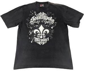 Vintage Y2K Southpole Faded Black Graphic T-Shirt - Herren XL - Bild 1 von 17