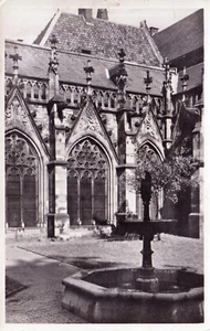 Utrecht fontein in de kloostergang (picc. b/n non viaggiata) - Picture 1 of 2