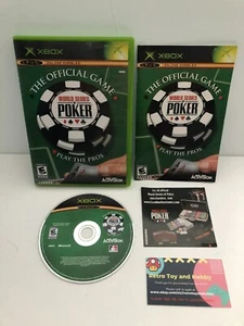 World Series of Poker Official Game Xbox Video Game Complete in BOX CIB!🔥 - Picture 1 of 3