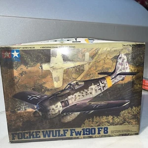 Tamiya Focke Wulf Fw190 F8 1/48 Scale Model Unassembled - Picture 1 of 9