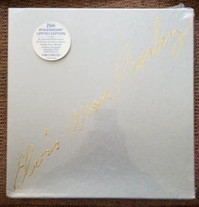 Elvis Aron Presley; 25th Anniv. Ltd Ed Numbered Box Set, 8 LP Record Set, NEW - Imagen 1 de 6
