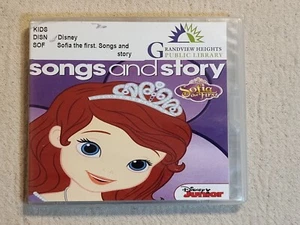 Songs And Story Sofia The First Audio CD 4 Songs & Narrated Story 2013 Disney - Imagen 1 de 4