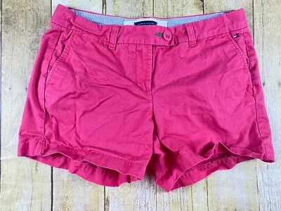 Pantalones cortos Tommy Hilfiger para mujer talla 4 rosa 4” entrepierna 8” tiro Foto 1 de 4
