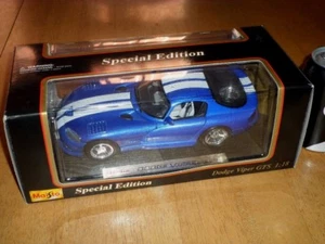 1996 DODGE VIPER GTS, SPORT CAR, Die Cast Metal Model Car Toy, SCALE: 1/18 - Picture 1 of 11