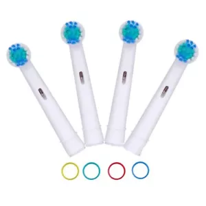Replacement Toothbrush Heads Compatible with Oral B Electric Toothbrush (4 PCS) - Picture 1 of 9
