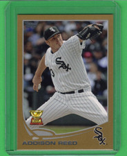 Addison Reed 2013 Topps Gold Rookie Cup Card #285 White Sox 958/2013