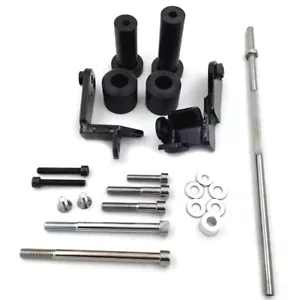 Black Frame Slider Crash Protector For Suzuki GSXR GSX 1300R Hayabusa 1999-2007 - Foto 1 di 2