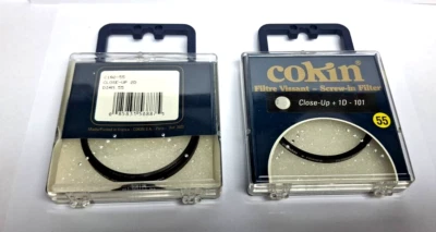 2x Cokin Ø55mm Close-Up +1D , Ø55mm Close-Up +2D New Filters Screw-In --M1 - Image 1 of 2