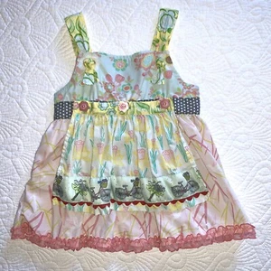 Matilda Jane Size 4 Toddler Girl In the Meadow Knot Top from Hello Lovely Line - Picture 1 of 10