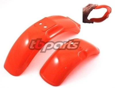 JUEGO GUARDABARROS DELANTERO TRASERO HONDA Z50R ROJO FLEXIBLE 1979 - 1987 Z50 TBW1079 Foto 1 de 4