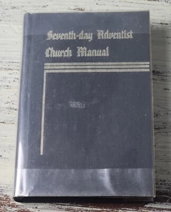 Seventh-day Adventist Church Manual (1981) In Protective Plastic Sleeve - Picture 1 of 3