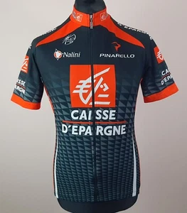 Caisse d'Epargne 2007 Nalini Cycling Jersey Men's Size L Full Zip Pinarello UCI - Picture 1 of 10