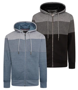 Mens KAM Fleece Hooded Zip Up Sweat Hoodie Casual Jacket Big Size 2XL-8XL - Picture 1 of 3